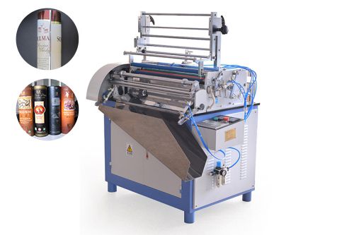 Machine d’étiquetage de tubes en papier